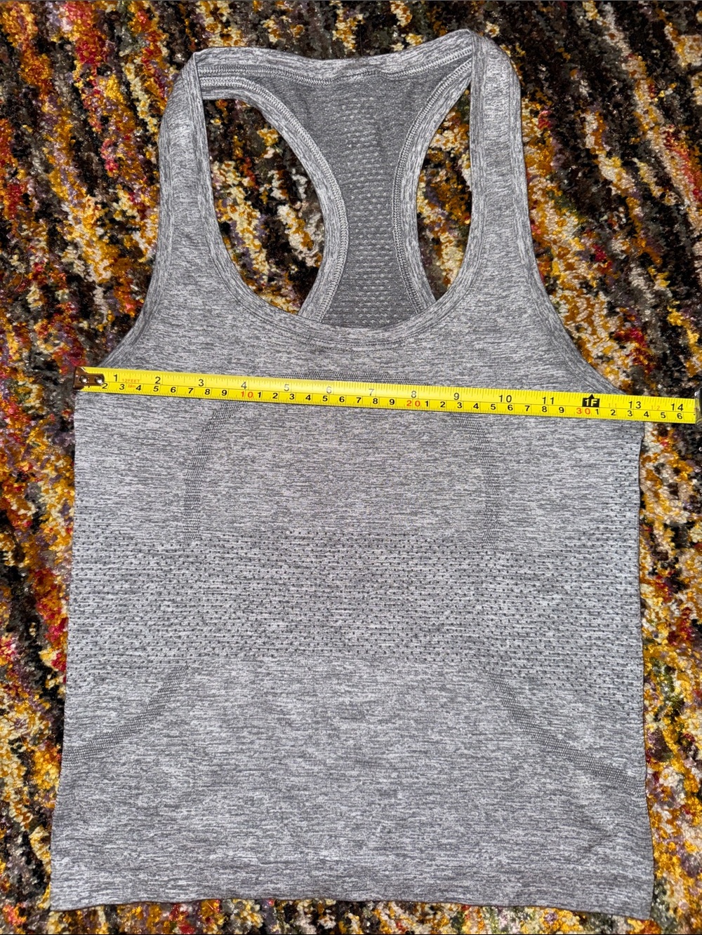Lululemon Gray Racerback Tank XS/S - Picture 3 of 4